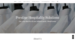 Desktop Screenshot of prestige-hospitality.net